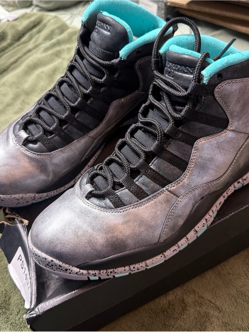 Size 10 -🔥Air Jordan 10 Retro Lady Liberty 30th Anniversary 705178-045